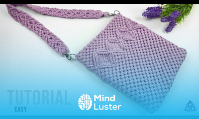 Making a HANDMADE Macrame Bag EASY TUTORIAL