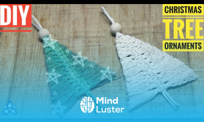 DIY Christmas Tree Decorations Macrame Christmas Ornaments