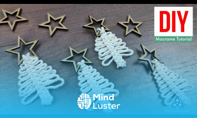 MACRAME CHRISTMAS TREE TUTORIAL