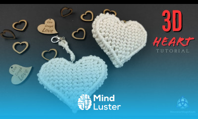 3D Macrame Heart Tutorial LOVEly Gift Idea