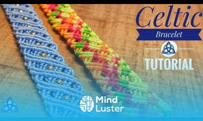 NEW Macrame Celtic Bracelet DIY Macrame Crafts