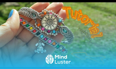 Boho Bracelet DIY Macrame Bracelet Tutorial