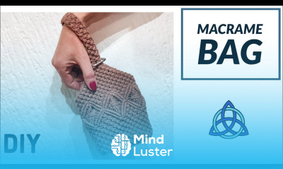 Macrame Bag Tutorial Small Handbag for Girls