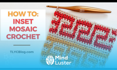 MOSAIC CROCHET THE EASY WAY WITHOUT THE TAILS Inset Mosaic Crochet for BEGINNERS