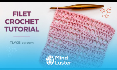 SO EASY Filet Crochet Tutorial for Beginners TL Yarn Crafts