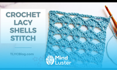 ELEGANT CROCHET LACE with Shells V Stitch Easy Openwork Tutorial for Beginners TL YARN CRAFTS