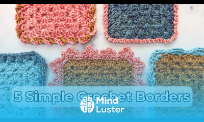 FAST and EASY Crochet Borders for Beginners Crochet Edging for Blankets Tutorial