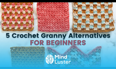5 Easy Crochet Stitches Better Than the Granny Stripe Beginner Crochet