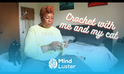 Take a Crochet Break 30 minute crochet with me and my cat Sheba answering subscriber questions