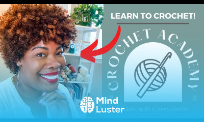 Learn to crochet from a 20 year PRO CROCHET ACADEMY STARTS AUGUST 22ND