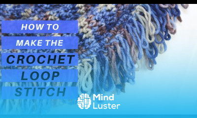 How to Crochet the Loop Stitch for Beginners CROCHET TUTORIAL AND FREE SCARF PATTERN