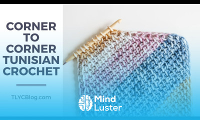 How to Tunisian Crochet Corner to Corner Tunisian Crochet on the Bias Beginner Tutorial