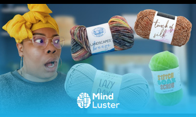 YARN SNOB REVIEWS Lion Brand Test Yarns from JOANN I HOPE THEY KEEP THESE ONES TL YARN CRAFTS