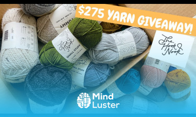 The Hook Nook Mystery Yarn Unboxing Giveaway