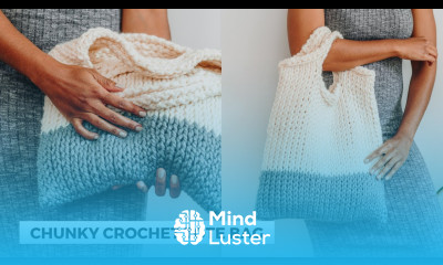 Tunisian Crochet Tote Bag for BEGINNERS Chunky Crochet Purse for Gifting Kensington Tote Bag