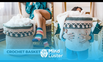 FREE DIY CROCHET BASKET for BEGINNERS Fireside Basket Crochet Pattern from TL Yarn Crafts