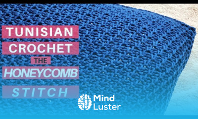 Learn the Tunisian Crochet Honeycomb Stitch Start to Finish Video Tutorial New Pattern