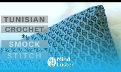 Yes it s crochet Learn the Tunisian Crochet Smock Stitch Video Tutorial and New Pattern