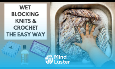 WET BLOCKING 101 HOW TO WET BLOCK A SHAWL Step By Step Guide to Block Knit Crochet The Easy Way