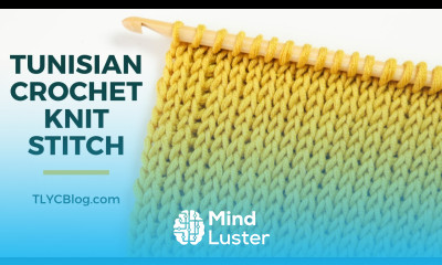 How To Tunisian Knit Stitch BEGINNER STITCH PATTERN TUTORIAL Crochet that looks like knitting