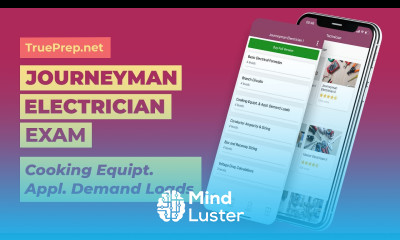 Journeyman Electrician Practice Test 3 Cooking Equipment Appliance Demand Loads TruePrep