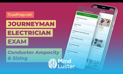 Journeyman Electrician Practice Test 4 Conductor Ampacity Sizing TruePrep