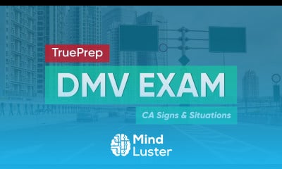 DMV Practice Test 2 CA Signs and Situations TruePrep