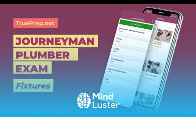 Journeyman Plumber Practice Test 2 Fixtures TruePrep