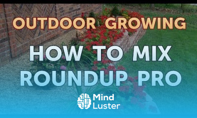 How to Mix Roundup Pro