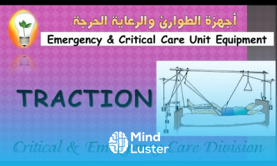 ICU Equipment 4 TRACTION أجهزة تقويم العظام