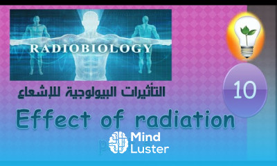 Radiobiology 10 Radiation effect on the body part3 تأثيرات الأشعة على الجسم البشري ج3