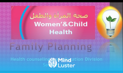 Women Child Health Ch5 Family Planning تنظيم الأسرة
