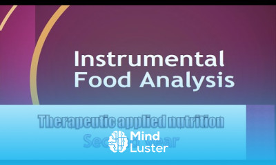 Instrumental Food Analysis Ch 2 Assessment of Analytical Methods part 2 تقييم الأساليب التحليلية ج2