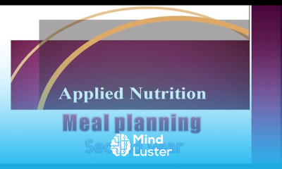 Applied Nutrition ch 1 Nutrition Education تغذية تطبيقية