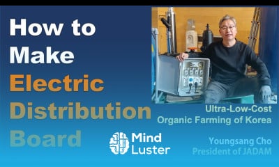 How to Make Electric Distribution Board JADAM Organic Farming