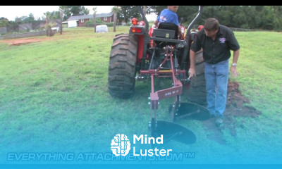 How To Plow a Garden Two Bottom Plow