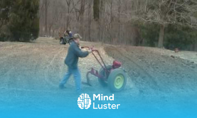 Plowing with the David Bradley