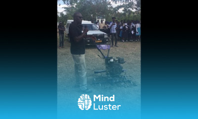 Small scale farming machinery