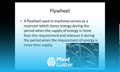 Unit 4 – lecture 2 Flywheels considering stresses in rims and arms Solid and Rimmed flywheels
