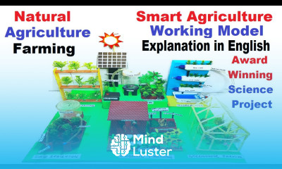 agriculture working model hydroponics solar greenhouse drip irrigation explanation english