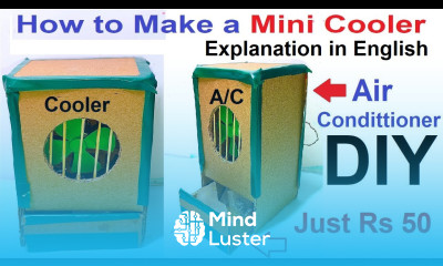 air cooler working model explanations in english howtofunda