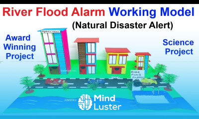 river flood alarm best natural disaster alert working model science project exhibition howtofunda