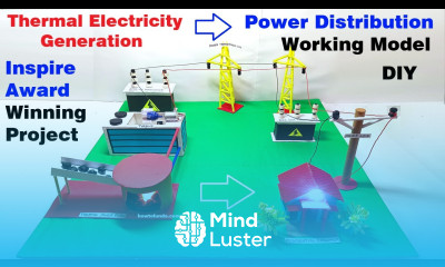 thermal electricity generation to distribution working model for science exhibition howtofunda