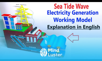 sea tide wave electricity generation working model explanation for science exhibition howtofunda