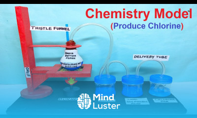 chemistry project model 3d making on preparation or produce of chlorine science howtofunda