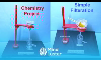 chemistry project simple filtration working model 3d science project diy howtofunda