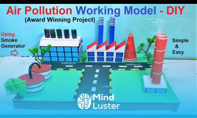 air pollution working model using smoke generator science exhibition howtofunda