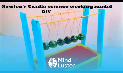 newton s cradle science working model DIY howtofunda newton s 3rd law