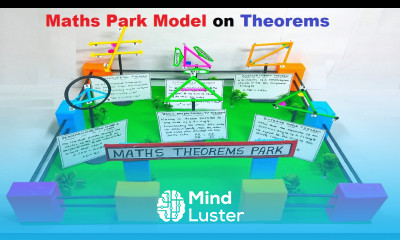 maths park model on theorems diy maths tlm craftpiller 3d
