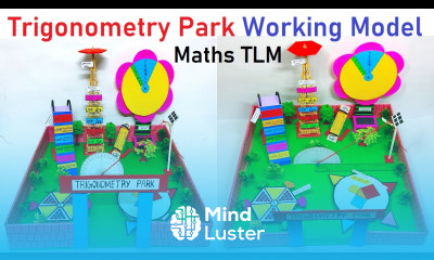 trigonometry park working model maths project tlm simple and easy steps craftpiller 3d